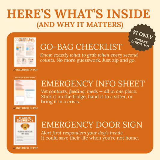 $1 Emergency Dog Kit